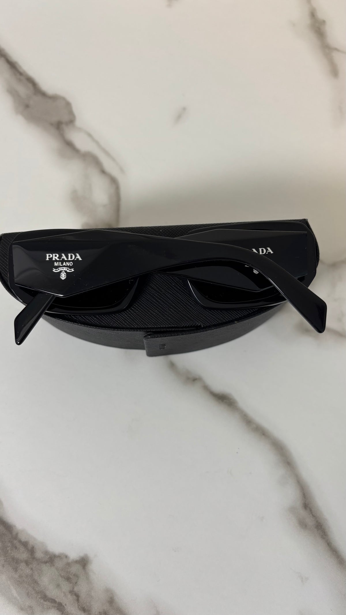 Prada Black Sunglasses with Case