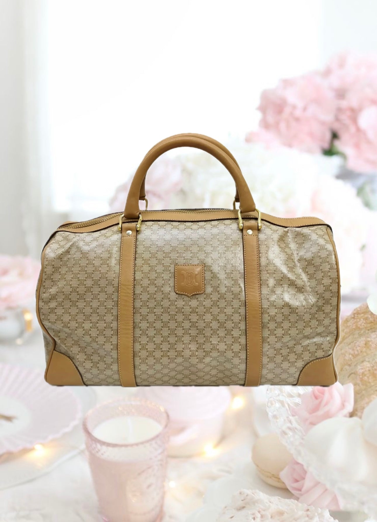 Celine Macadam Boston Travel Bag 40cm