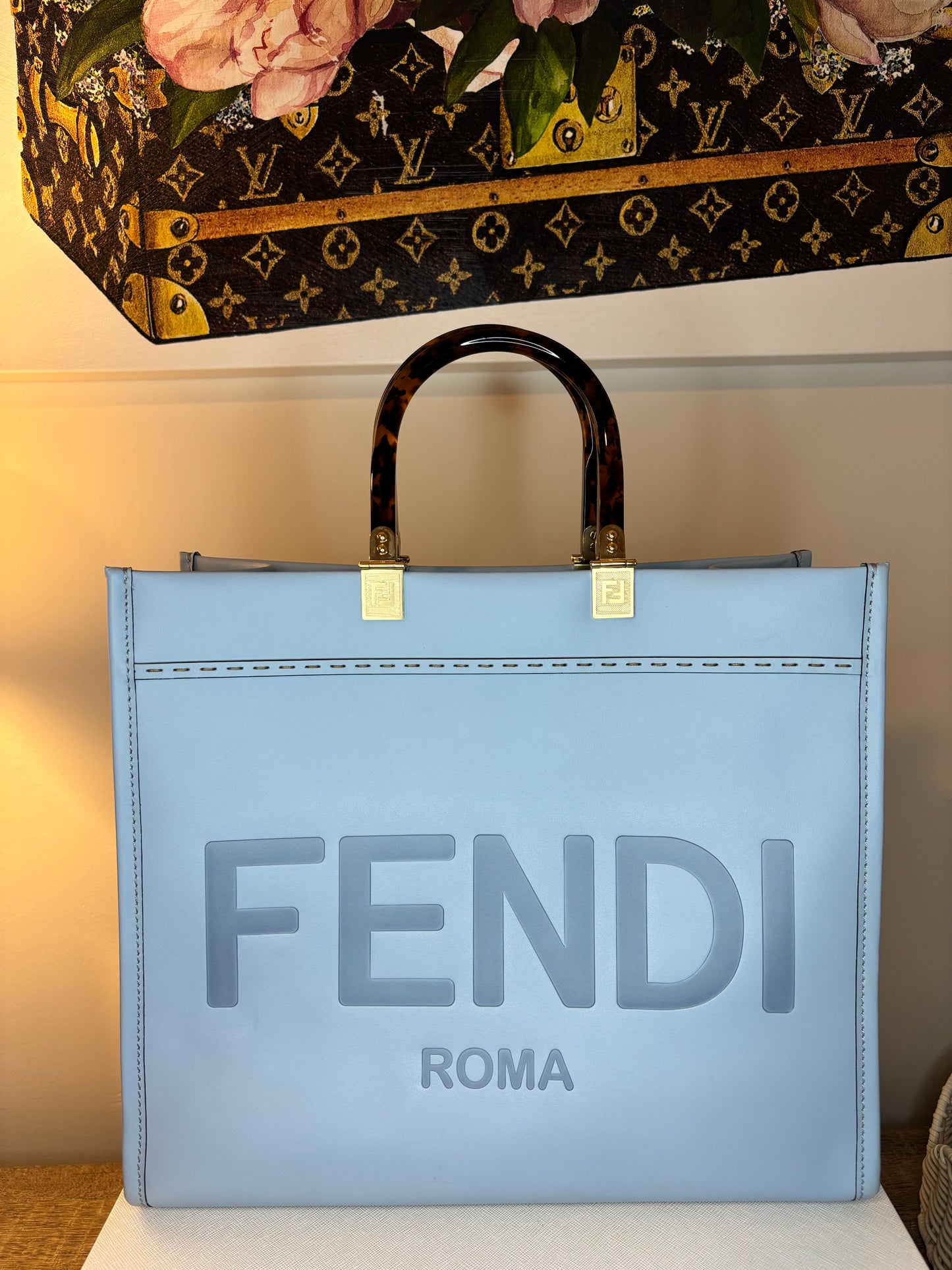 Fendi Medium Sunshine Tote Bag