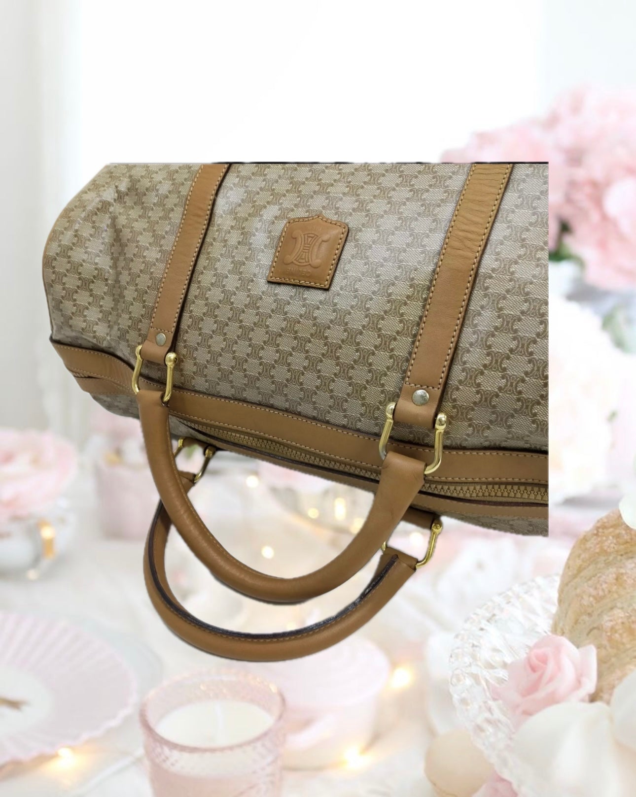Celine Macadam Boston Travel Bag 40cm