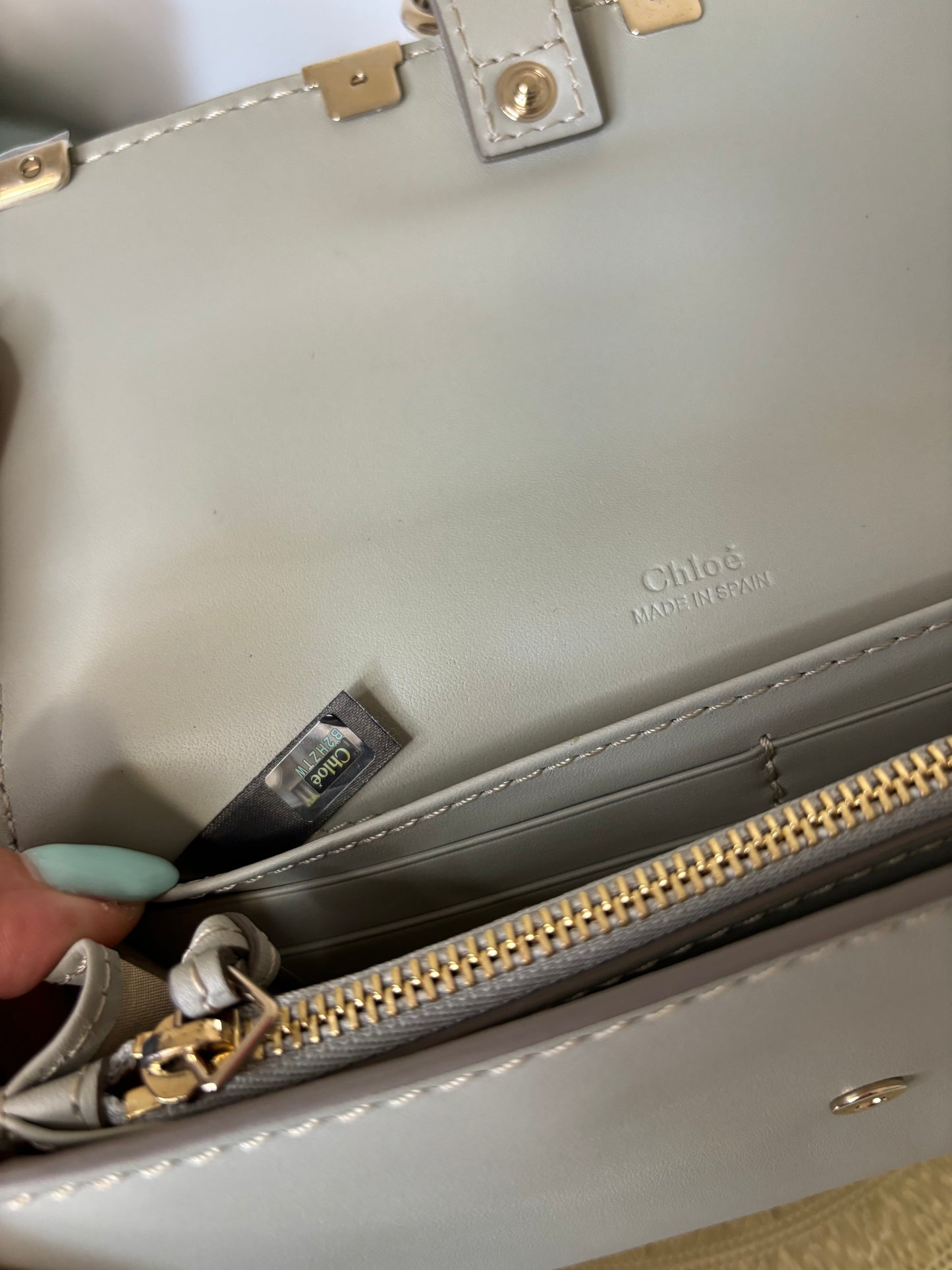Chloe Calfskin Long Wallet