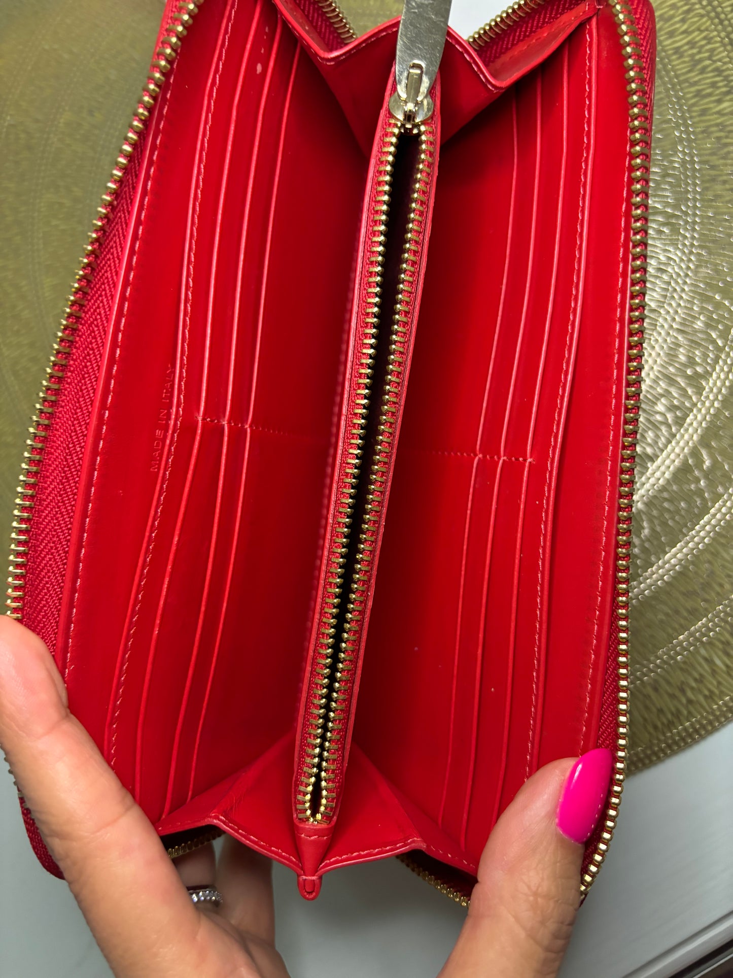 Christian Louboutin Rainbow Panetone Long Zippy Wallet