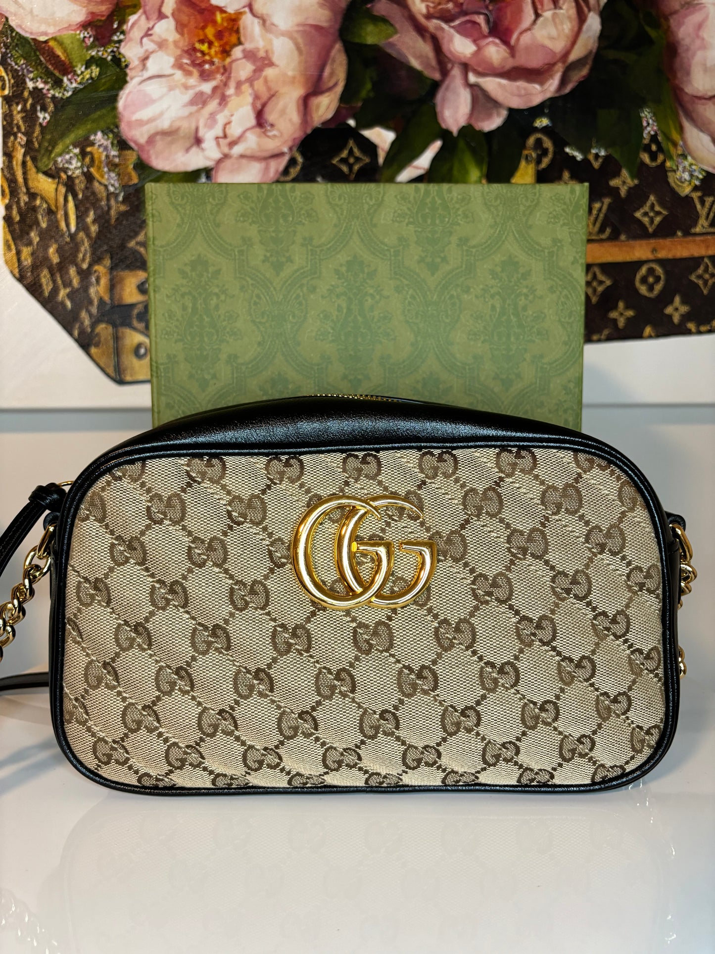 Gucci Marmont Quilted Camera Bag