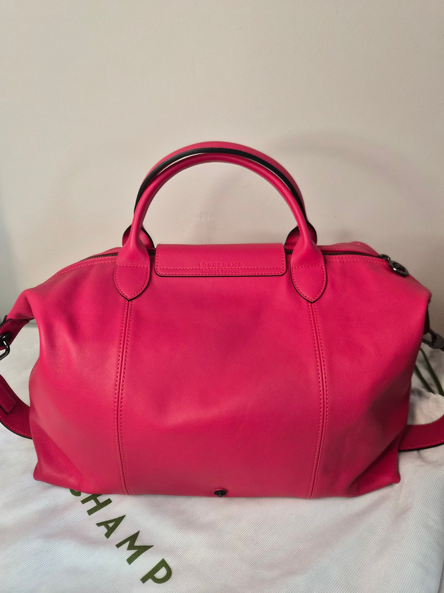Longchamp Lamb Leather Medium Bag