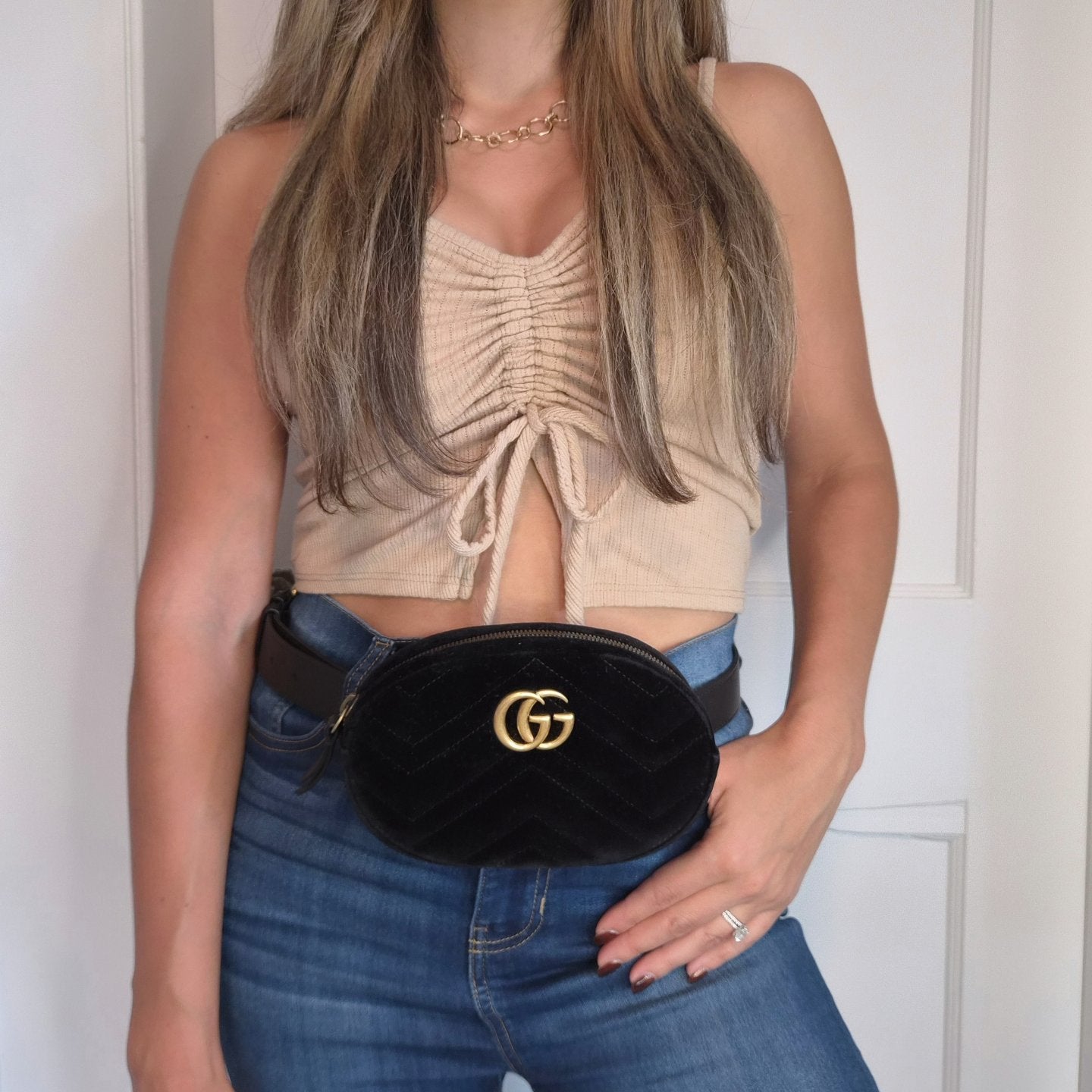 Gucci Velvet BumBag