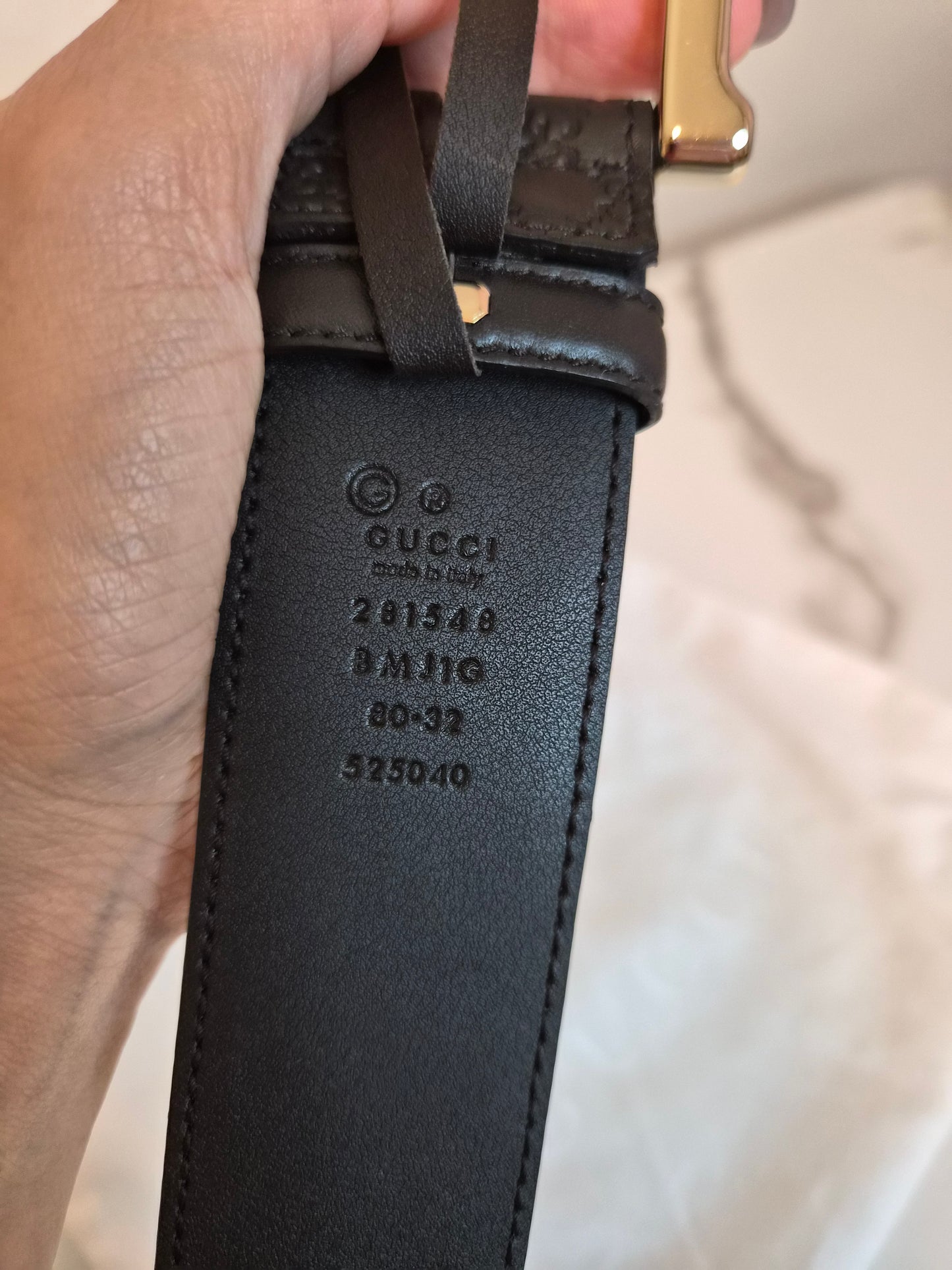 Gucci Size 80 Belt
