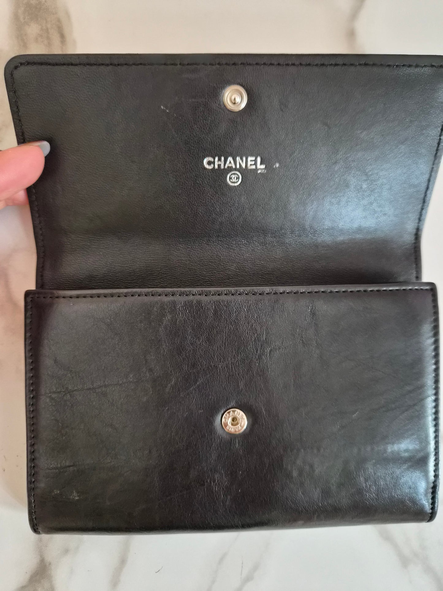 Chanel Black Wallet