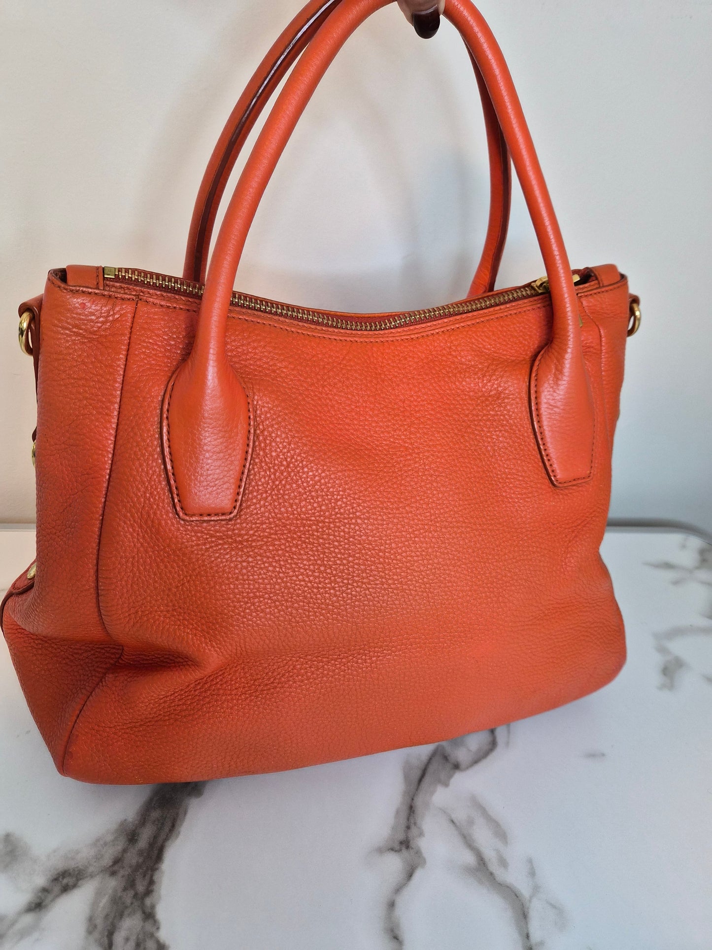 Prada Vitello Daino Bag with free labubu
