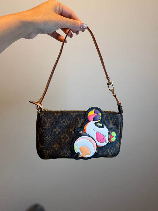 Louis Vuitton 2025 Takashi Murakami Panda Pochette