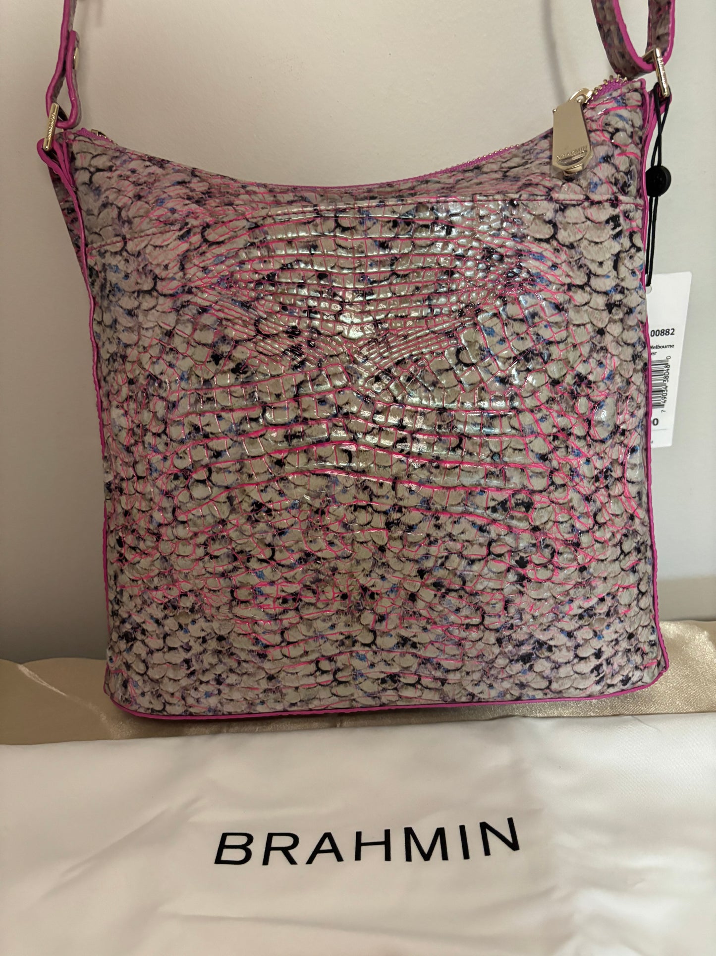 Brahmin Pink Shoulder Bag