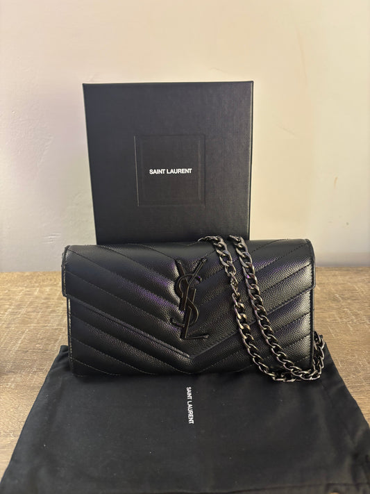 YSL Cassandra Long Wallet