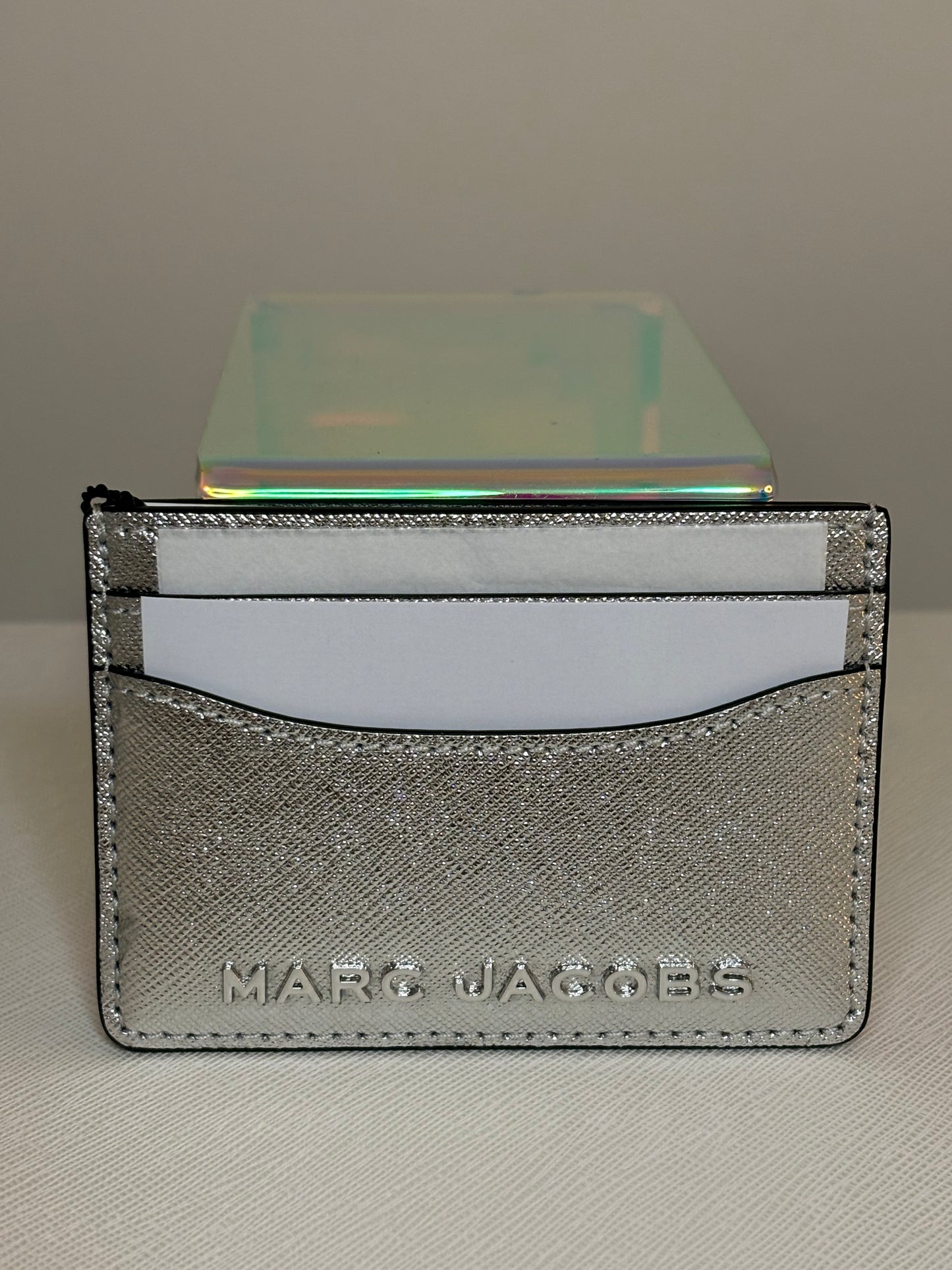 Silver Marc Jacobs Card Wallet