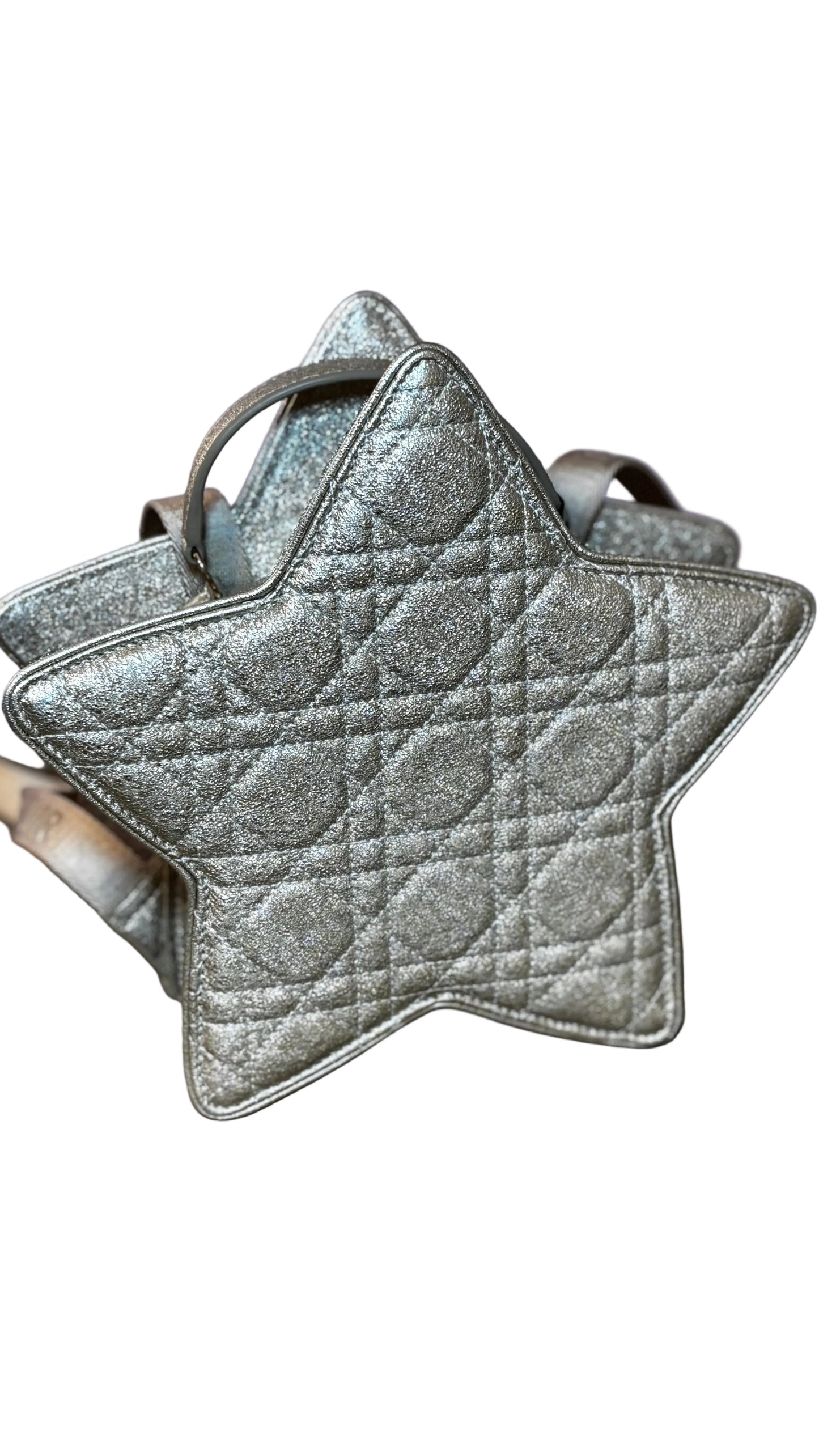 Dior Star Gold Lambskin Backpack