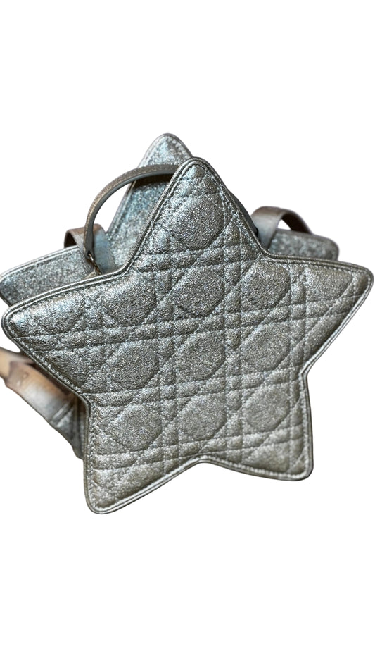 Dior Star Gold Lambskin Backpack