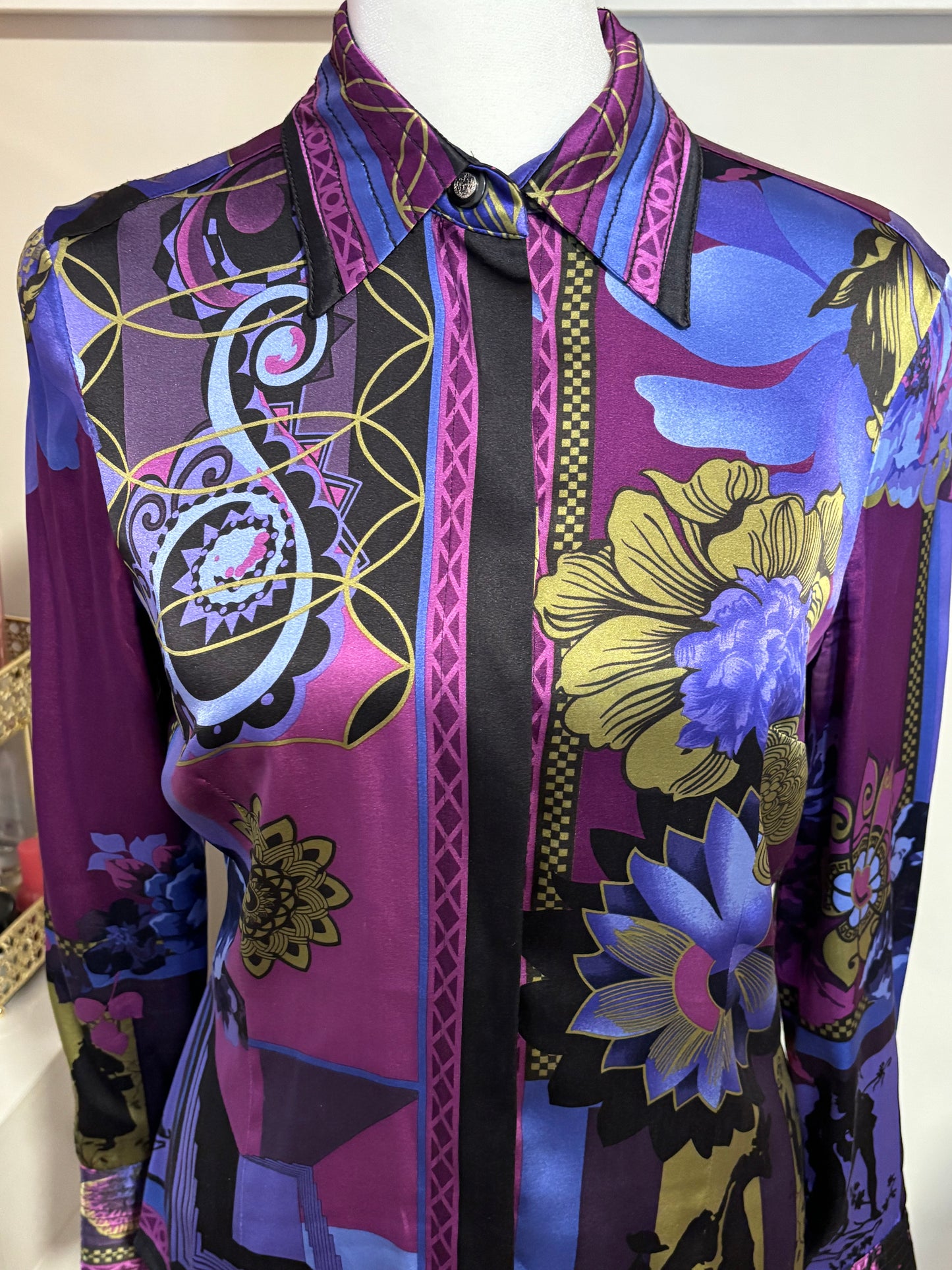 Gianni Versace Silk Blouse