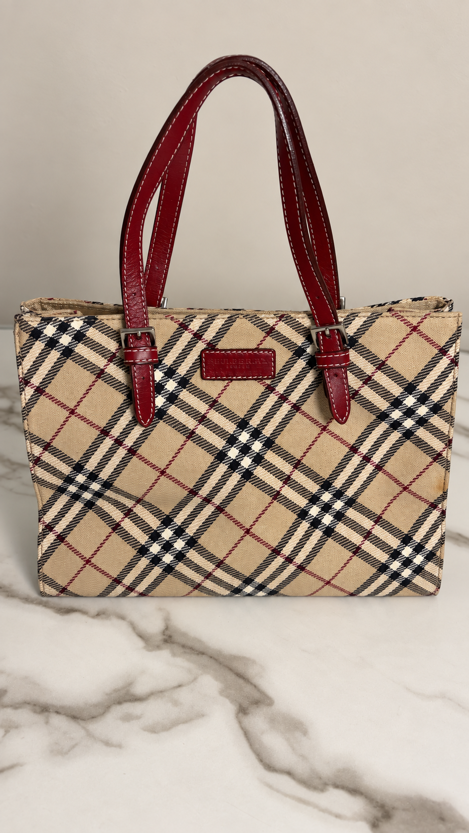 Burberry Small Nova Check Tote