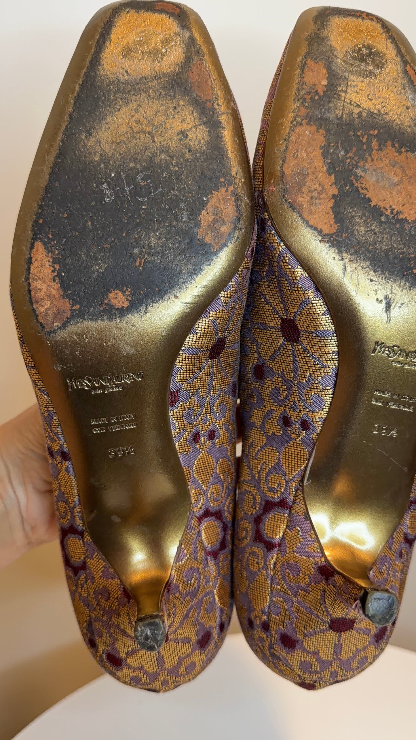 Saint Laurent Vintage Kitten Heels