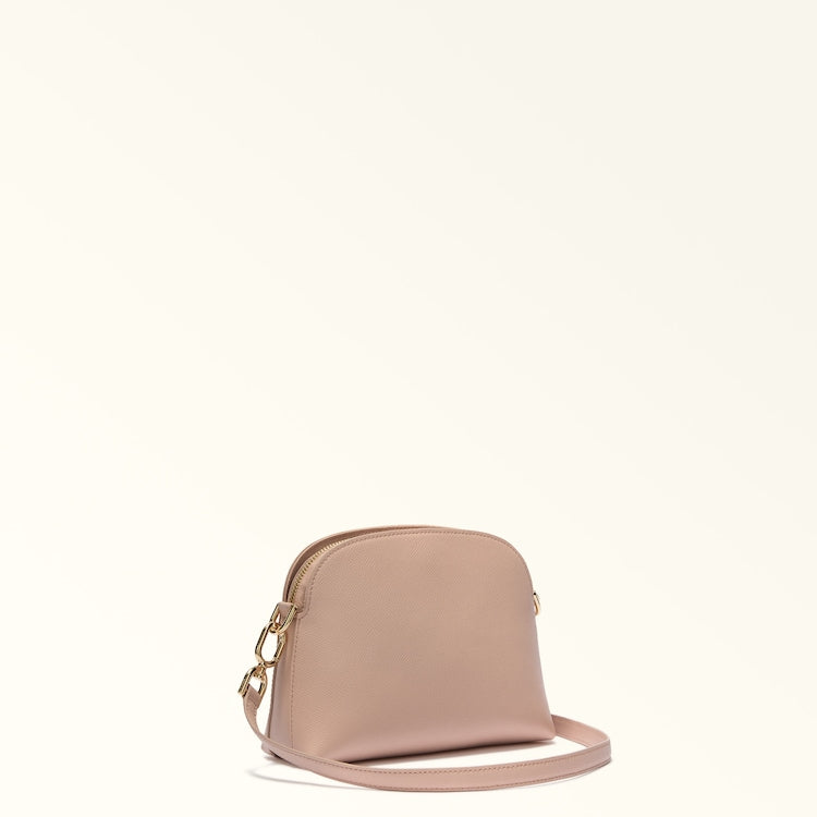 Furla Tan Dome Leather Crossbody