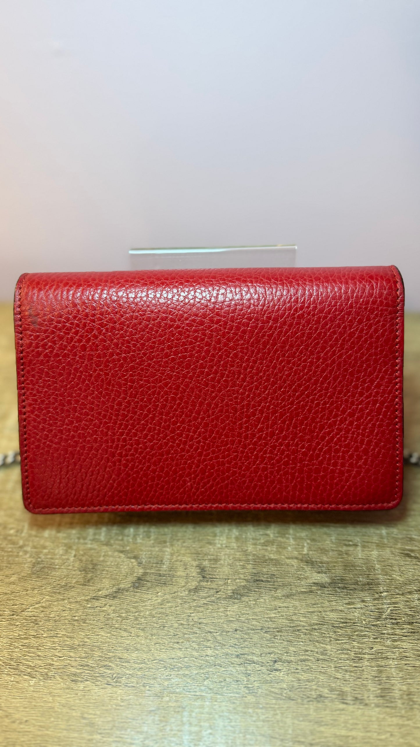 Gucci Crystals Mini Dionysus in Red