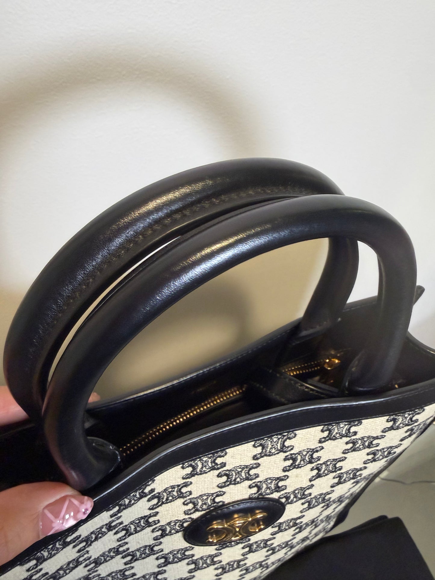 Celine Triomphe Vertical Crossbody Bag