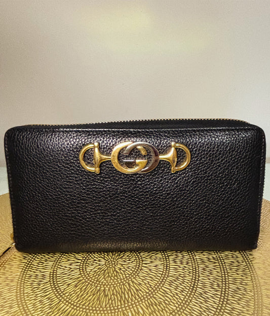 Black Gucci Zumi Wallet