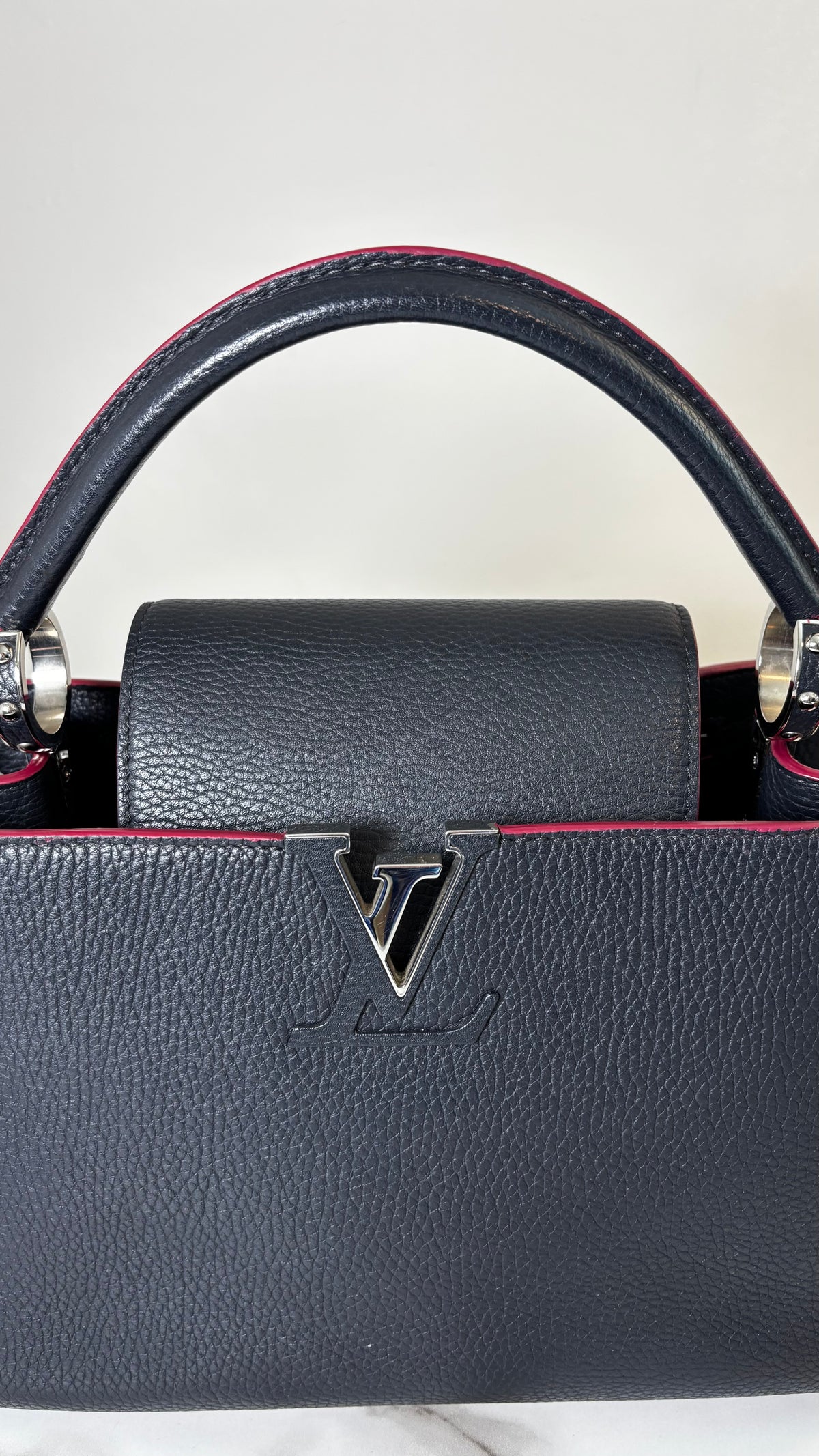 Louis Vuitton Dark Navy Capucines BB Bag