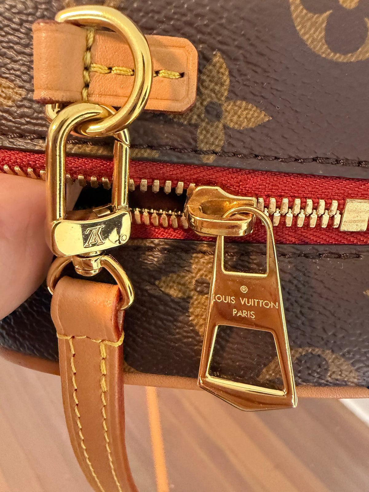 Louis Vuitton Deaville Mini Microchipped Crossbody Bag