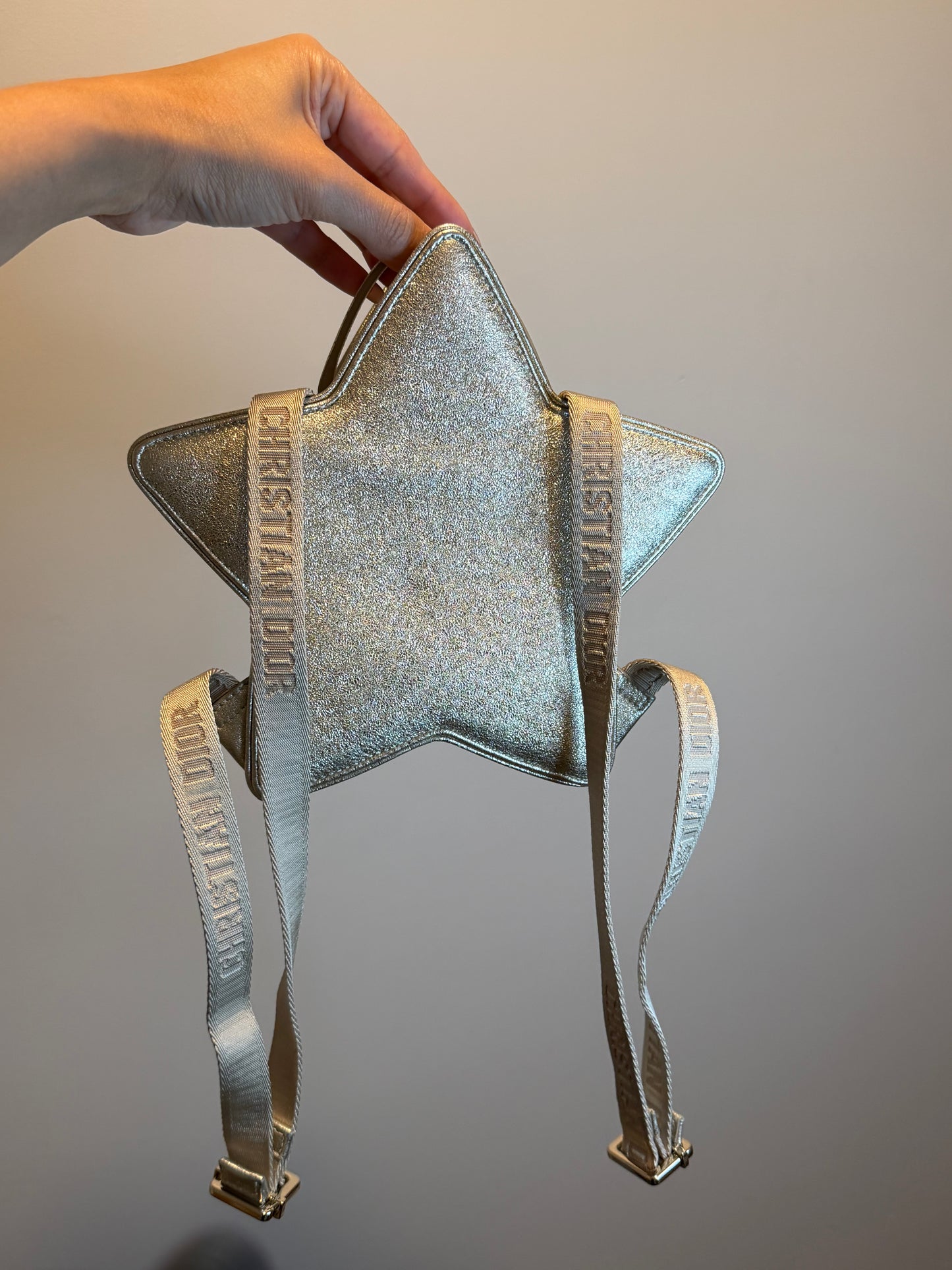 Dior Star Gold Lambskin Backpack