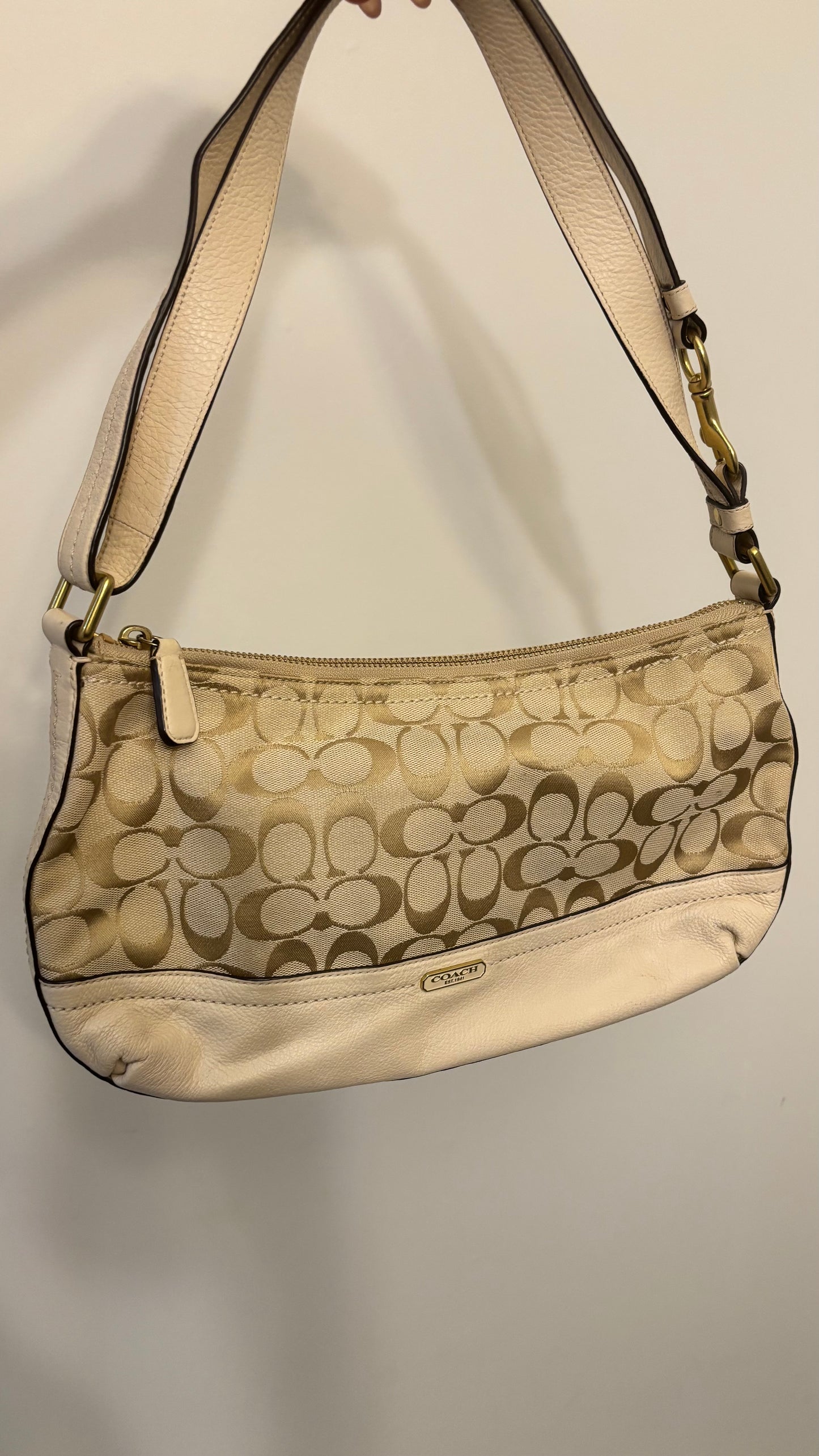 Coach Cream Y2K Bag