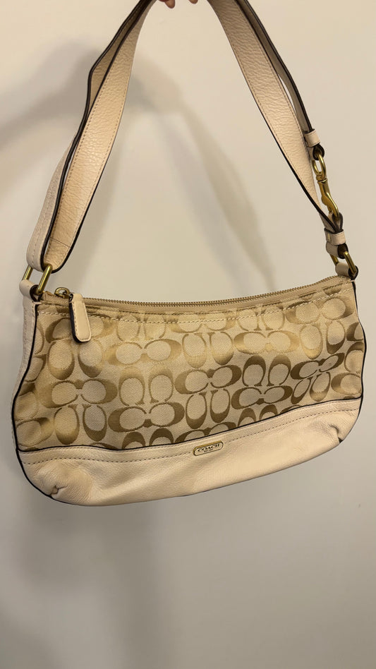 Coach Cream Y2K Bag