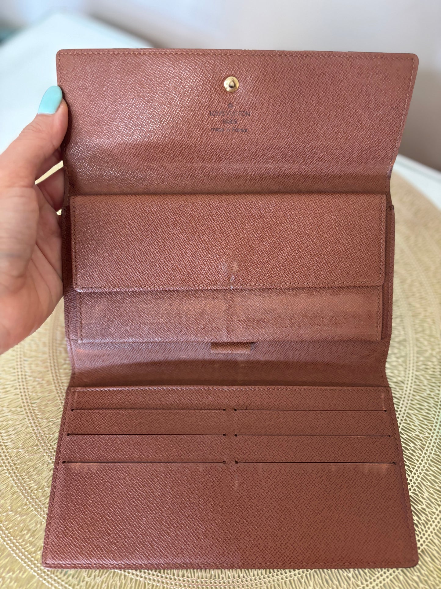 Louis Vuitton Porte Tressor International Long Wallet