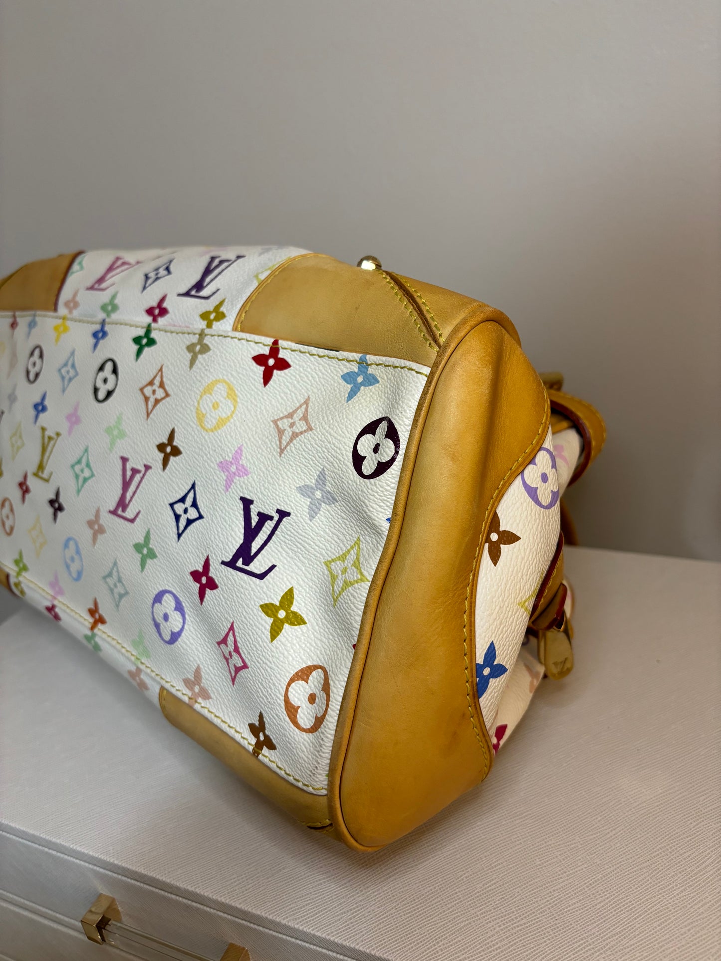 Louis Vuitton Murakami Multicolor Claudia Shoulder Bag