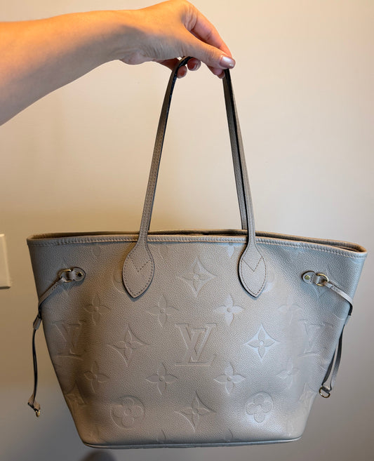Louis Vuitton Empreinte Neverfull Turtledove