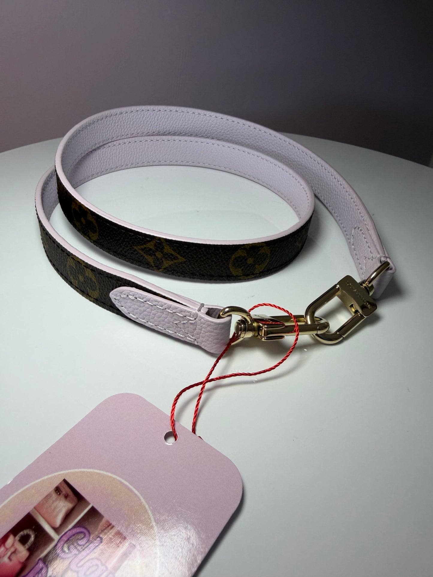 Louis Vuitton Lilac & Monogram Bandouliere Strap