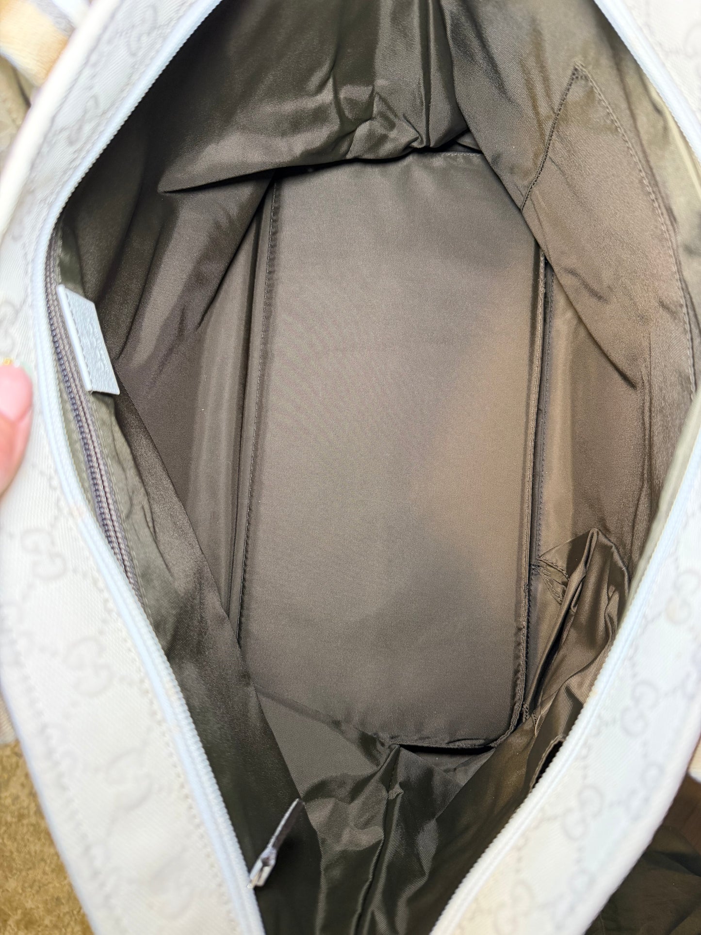 Gucci Cream Large Tote Bag