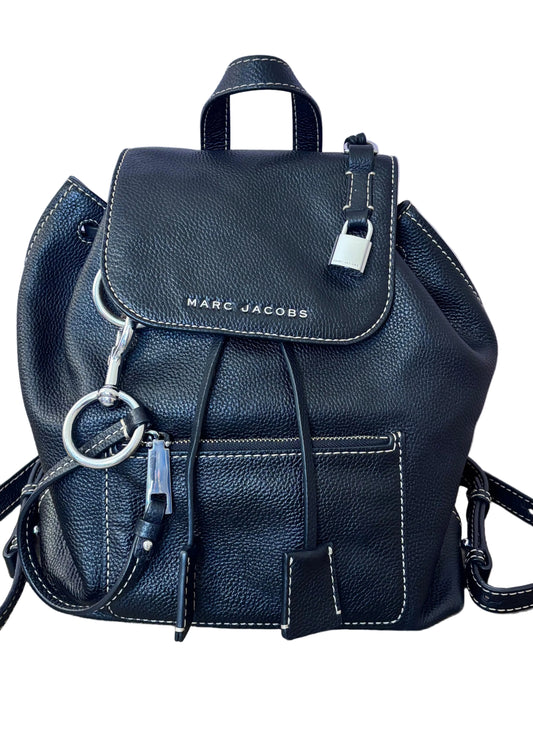Black Marc Jacobs Leather Backpacks