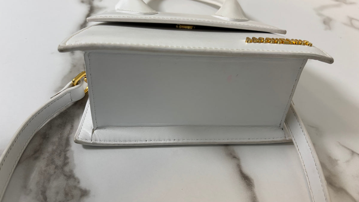 Jacquemus Le Chiquito Moyen Bag White