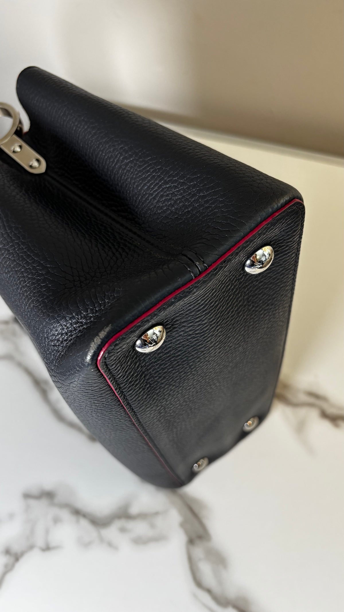 Louis Vuitton Dark Navy Capucines BB Bag