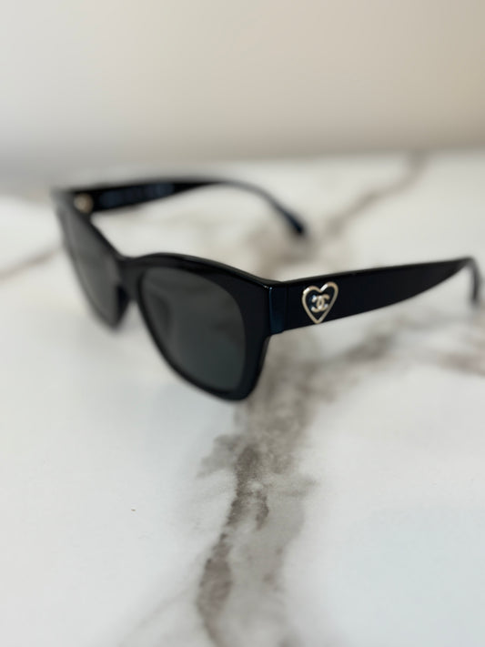 Chanel Heart Sunnies