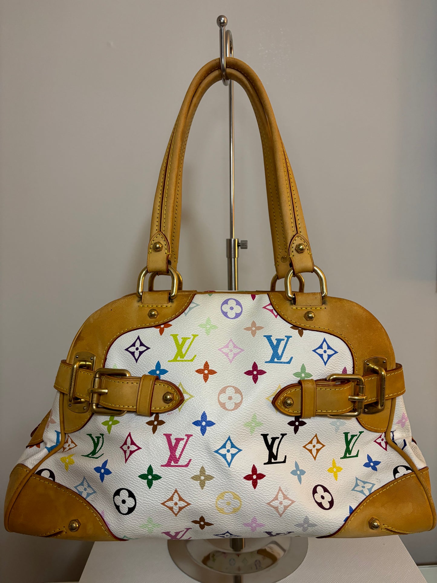 Louis Vuitton Murakami Multicolor Claudia Shoulder Bag