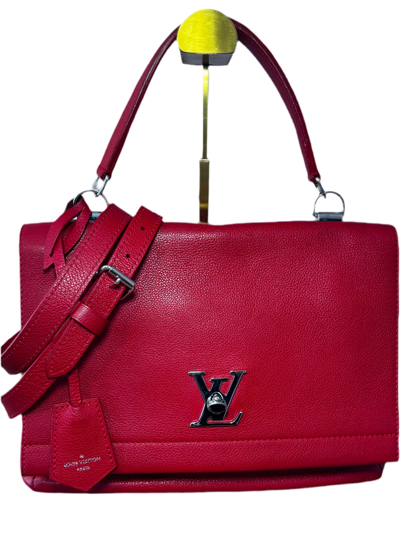 Louis Vuitton Red Lock Me Crossbody