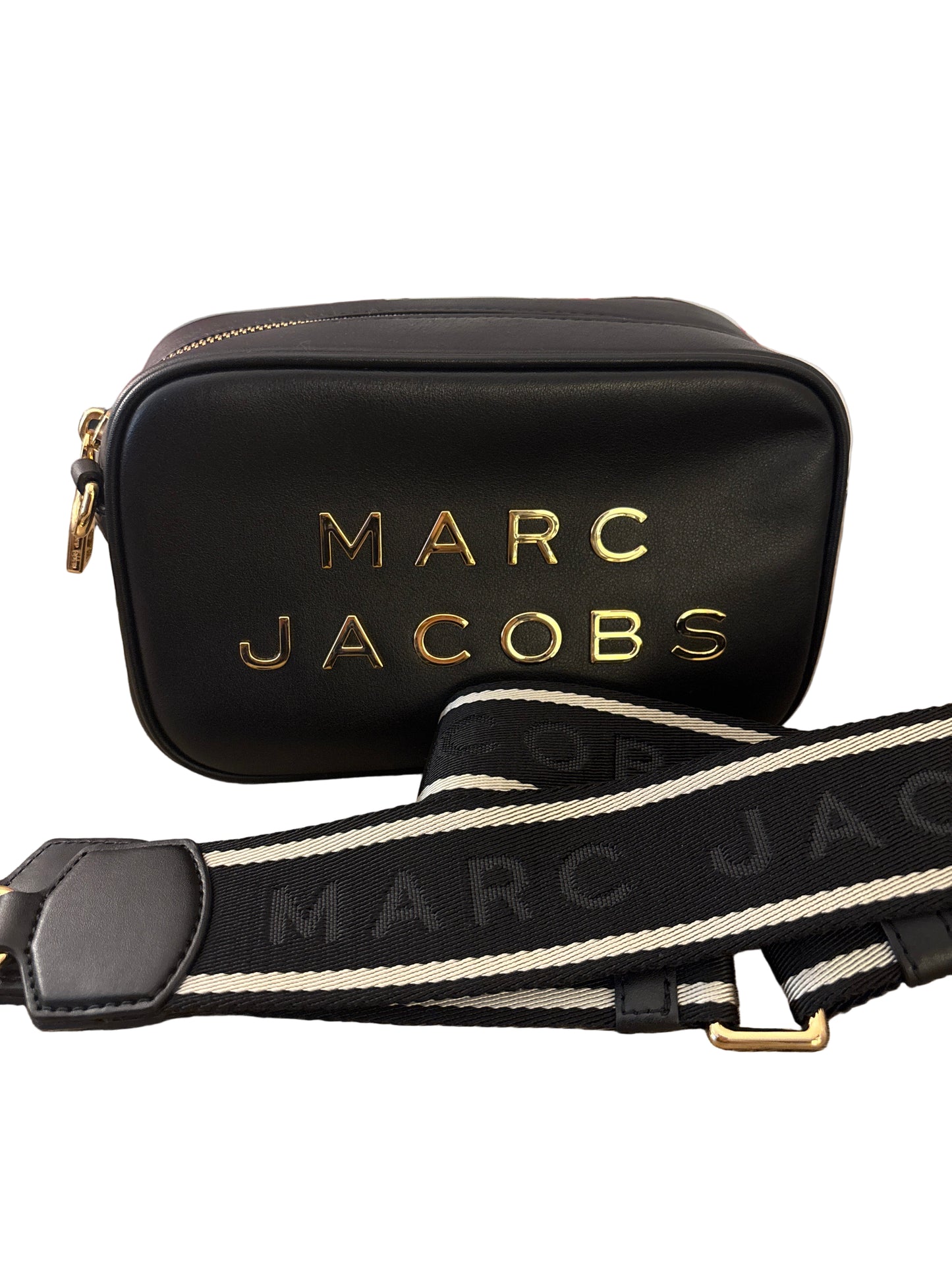 Marc Jacobs Black-Gold Crossbody