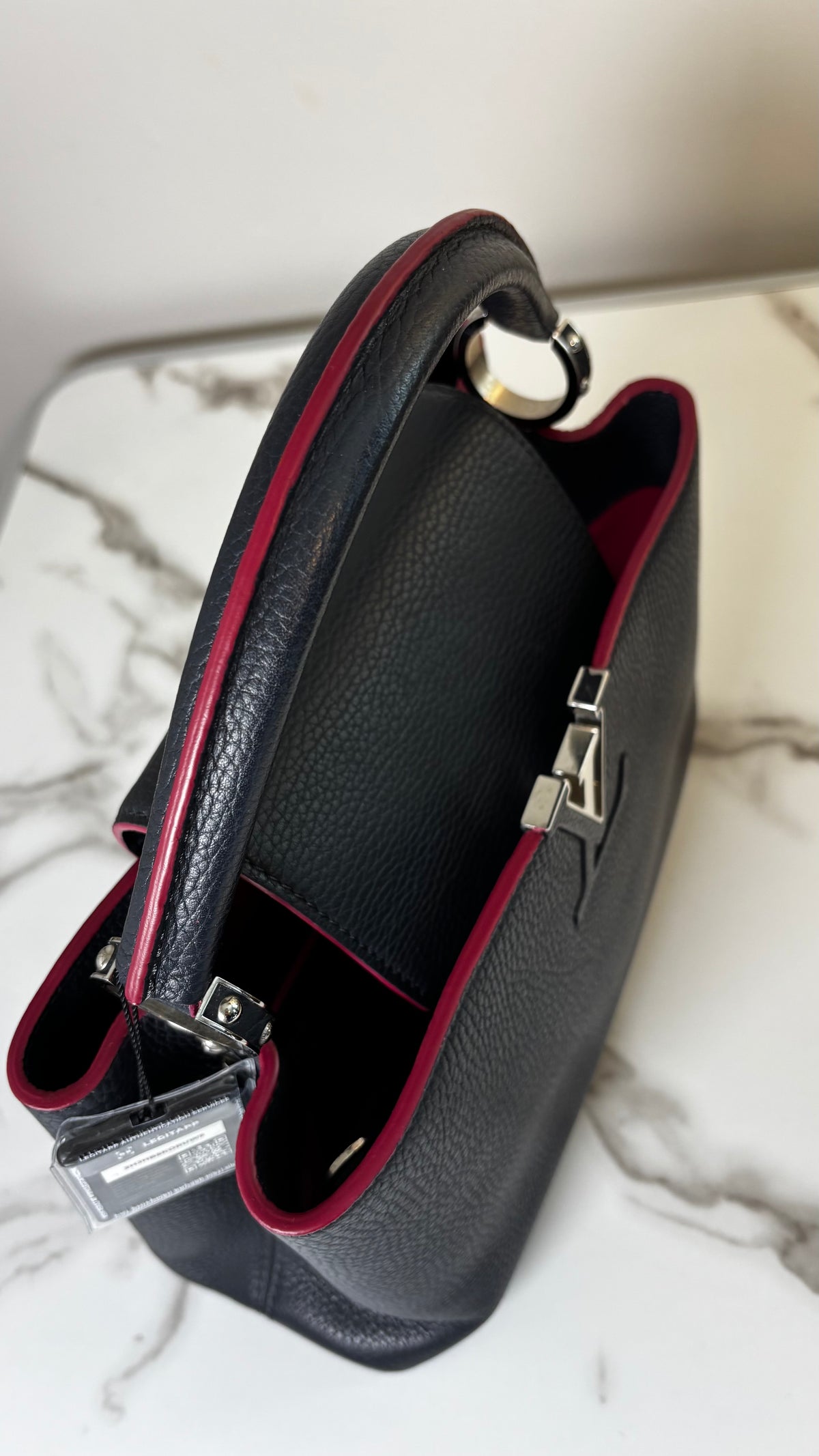 Louis Vuitton Dark Navy Capucines BB Bag