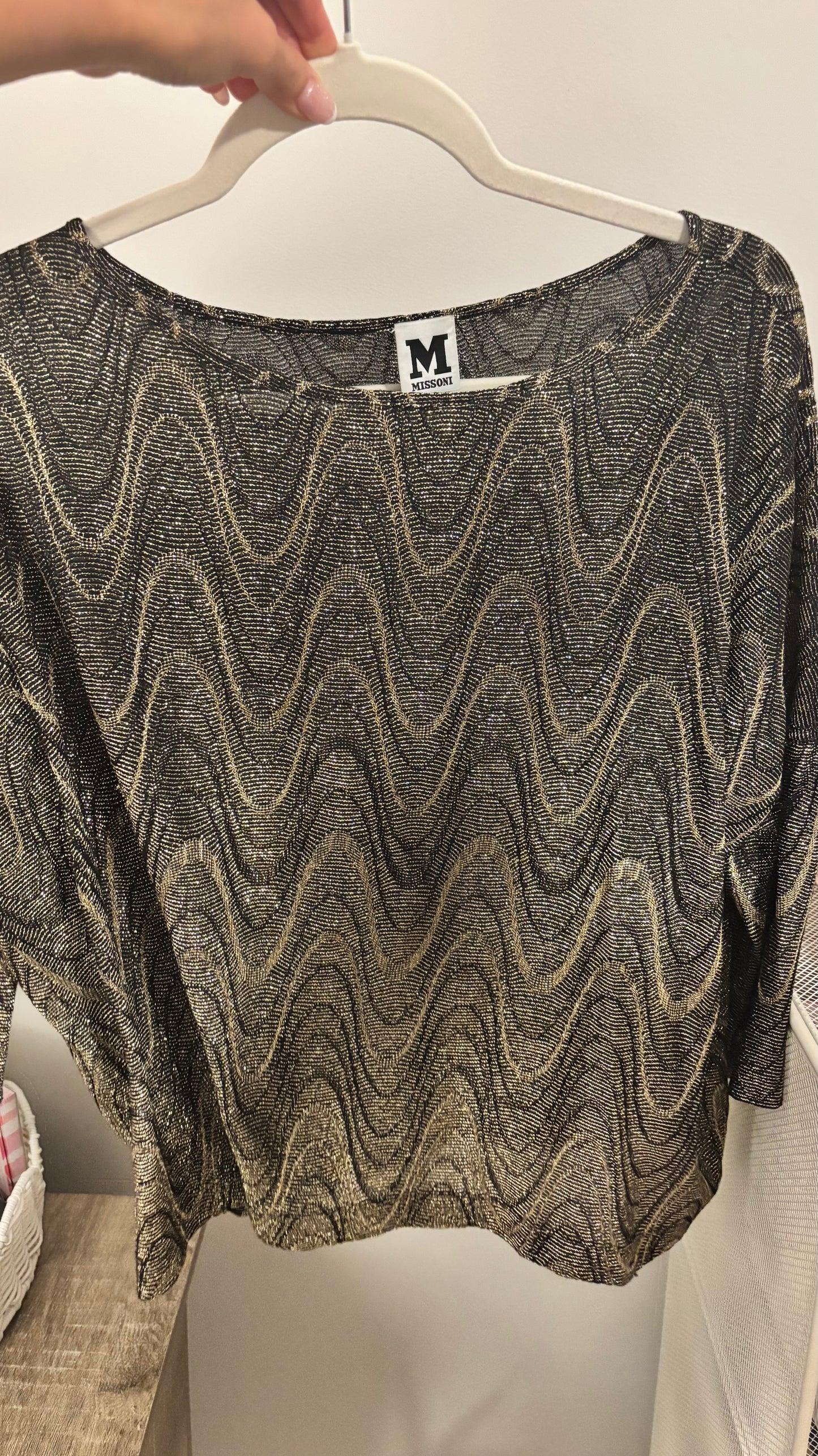 Missoni Gold Top