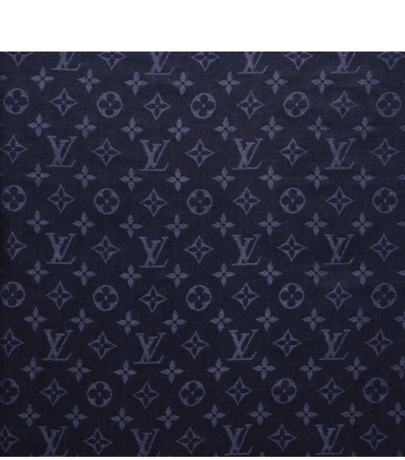 Louis Vuitton Navy Blue Large Shawl/Scarf