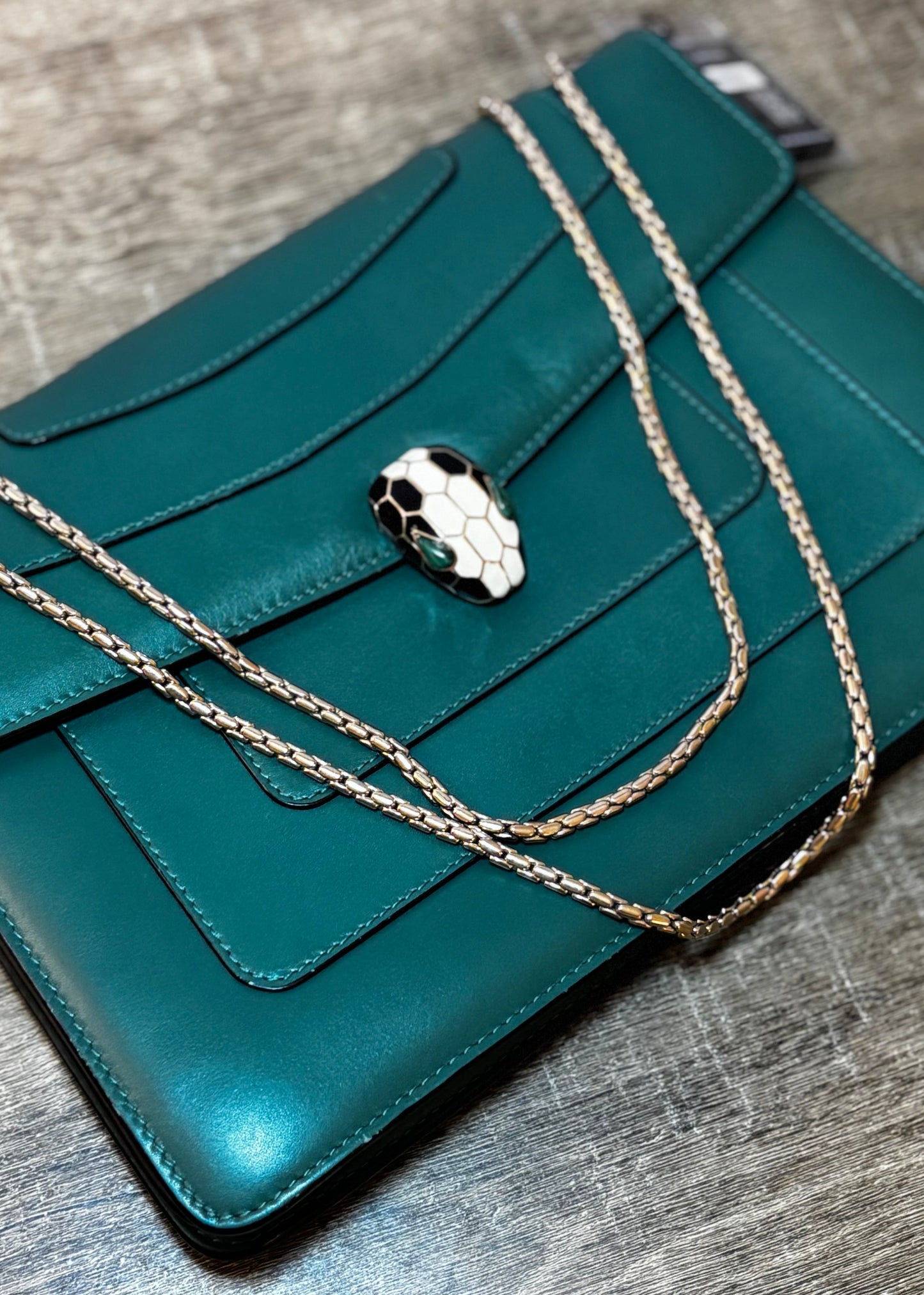 Bvlgari Green Medium Bag