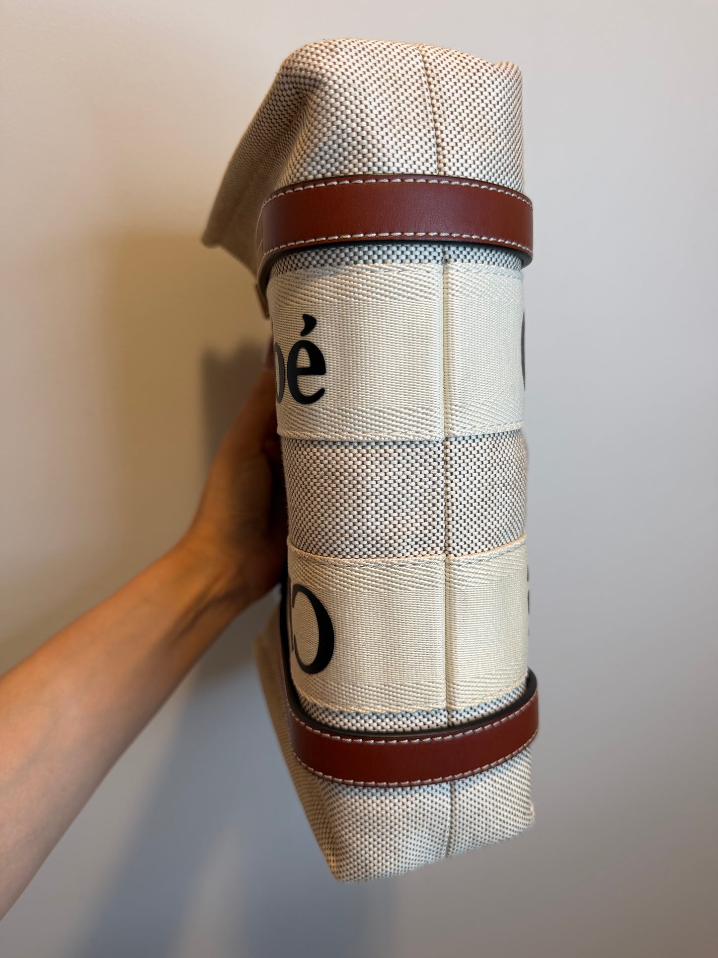 Chloe Woody Tote Bag