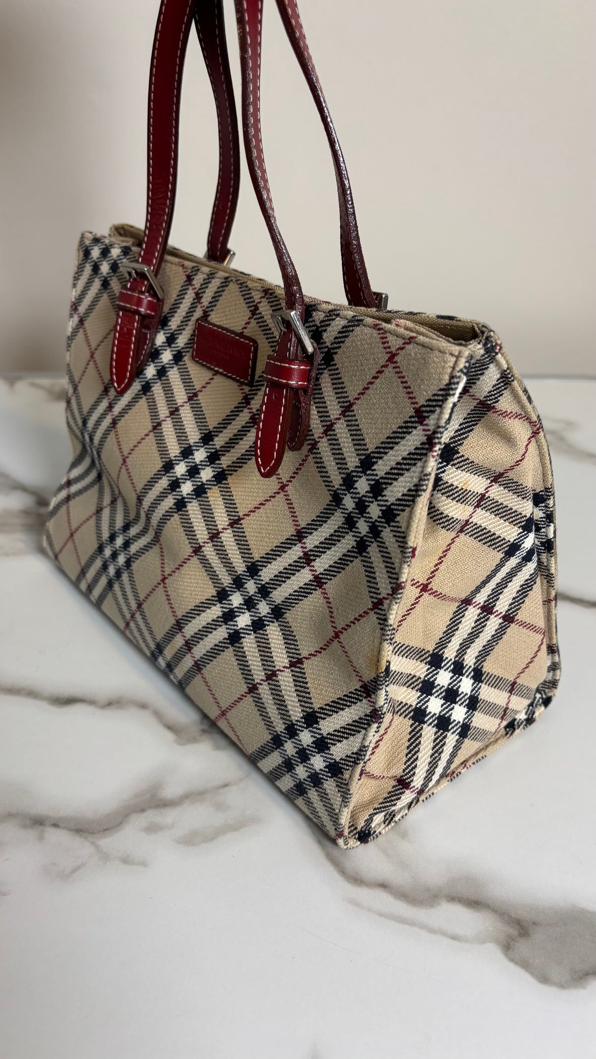 Burberry Small Nova Check Tote