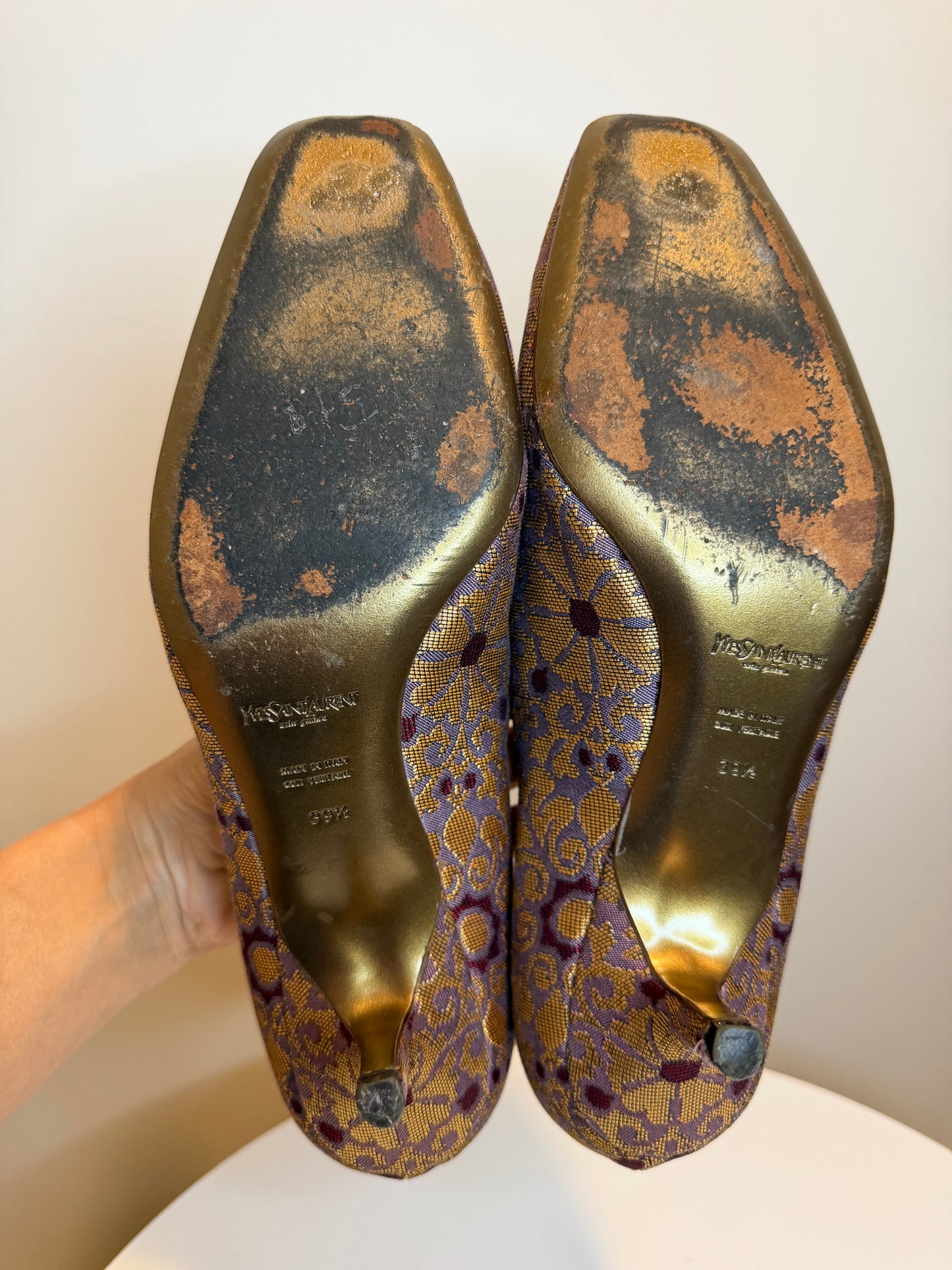 Saint Laurent Vintage Kitten Heels