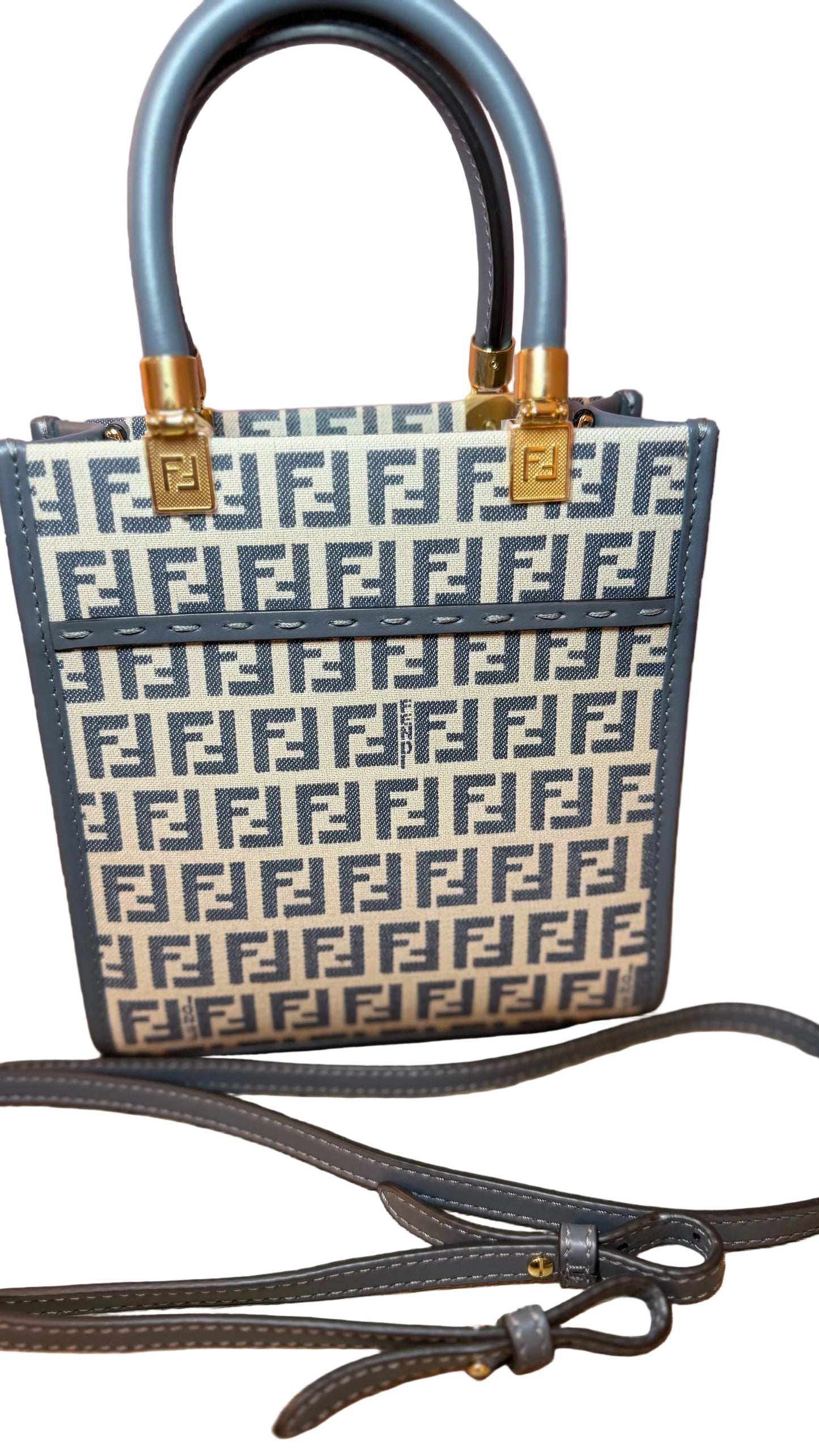 Fendi FF Jacquard Crossbody